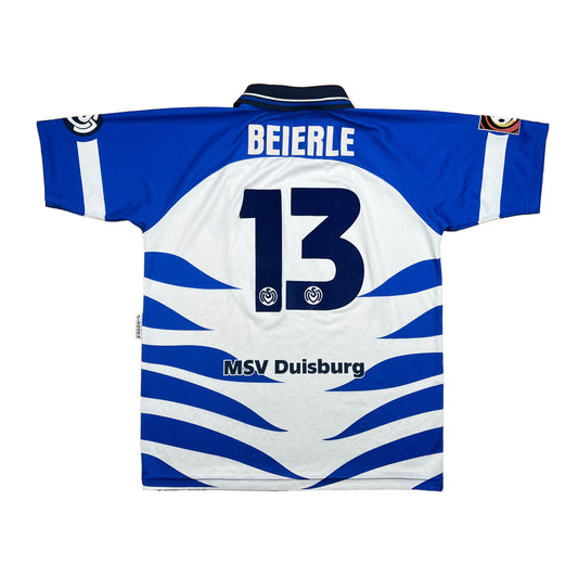 MSV Duisburg 1998-99 "Beierle" Heim Trikot L DIADORA