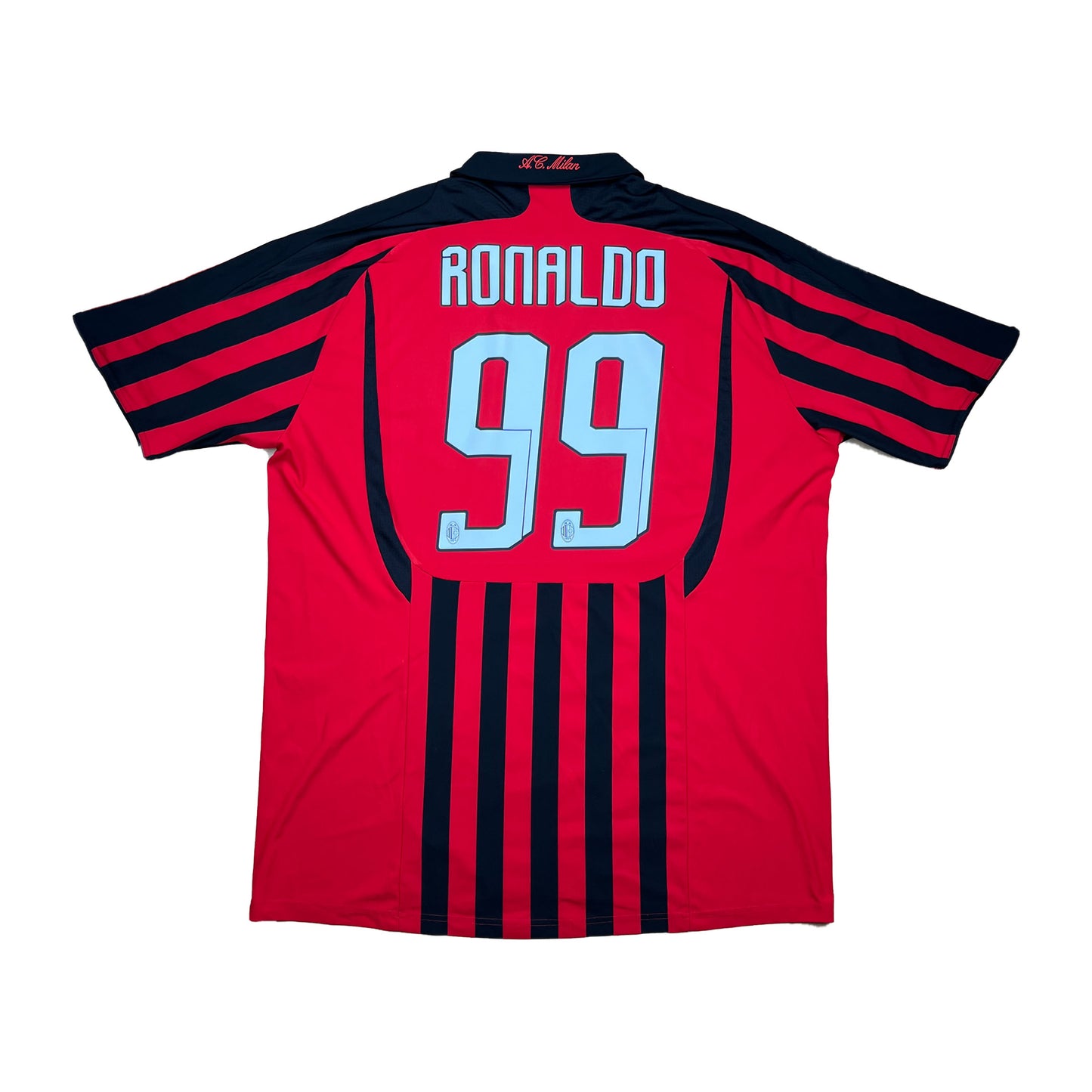 AC Mailand 2007-08 "Ronaldo" Heim Trikot XXL adidas