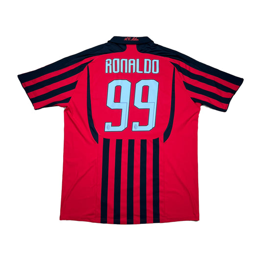 AC Mailand 2007-08 "Ronaldo" Heim Trikot XXL adidas