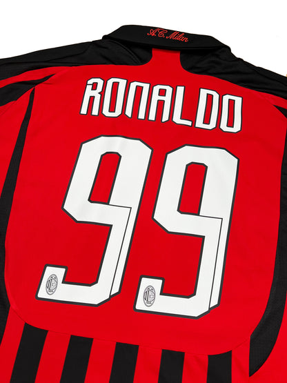 AC Mailand 2007-08 "Ronaldo" Heim Trikot XXL adidas