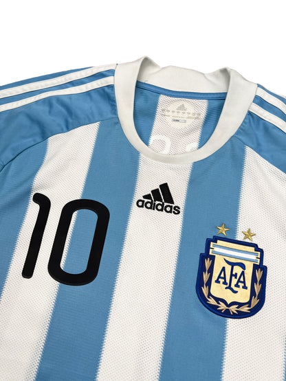 Argentinien 2010 "Messi" Heim Trikot L adidas