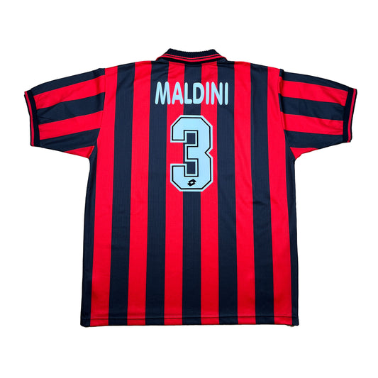 AC Mailand 1997-98 "Maldini" Heim Trikot XXL lotto