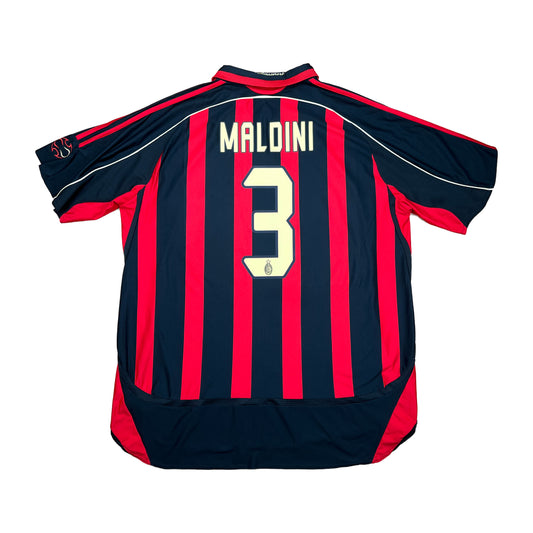 AC Mailand 2006-07 "Maldini" Heim Trikot XXL adidas