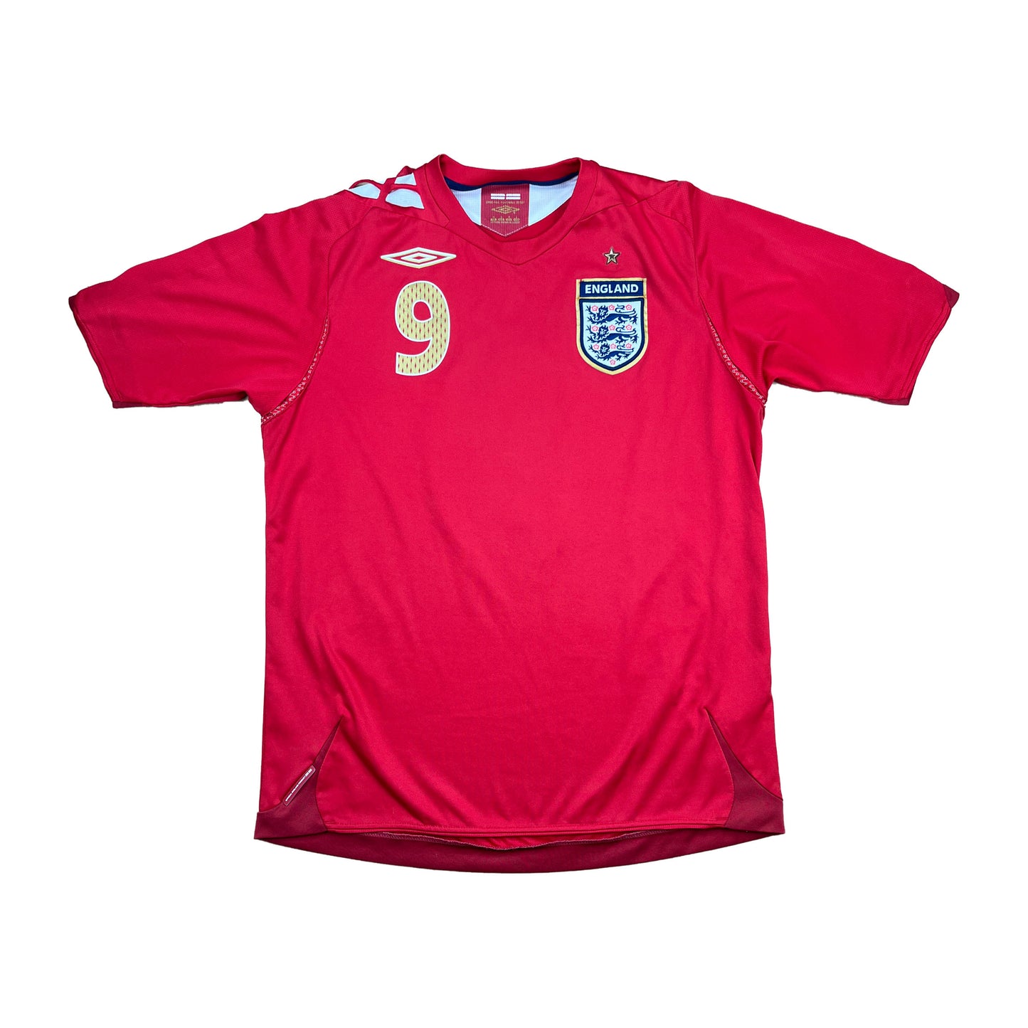 England 2006 "Rooney" Auswärts Trikot M umbro