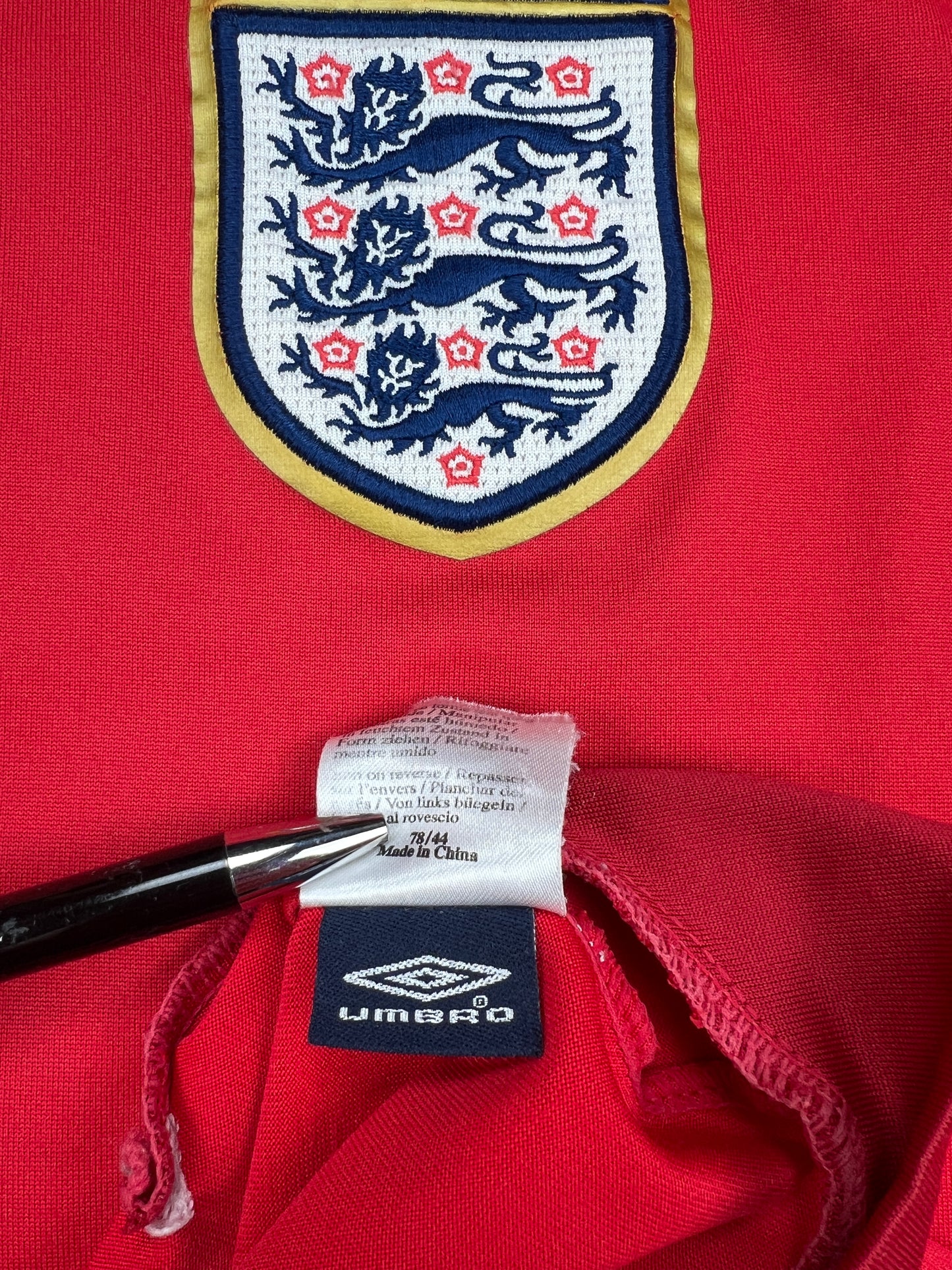 England 2006 "Rooney" Auswärts Trikot M umbro