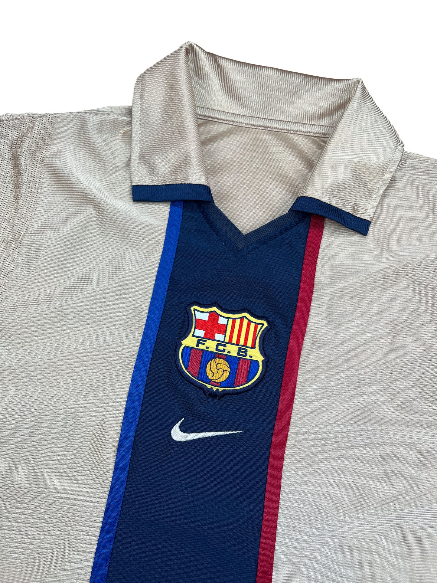 FC Barcelona 2001-02 Auswärts Trikot M nike