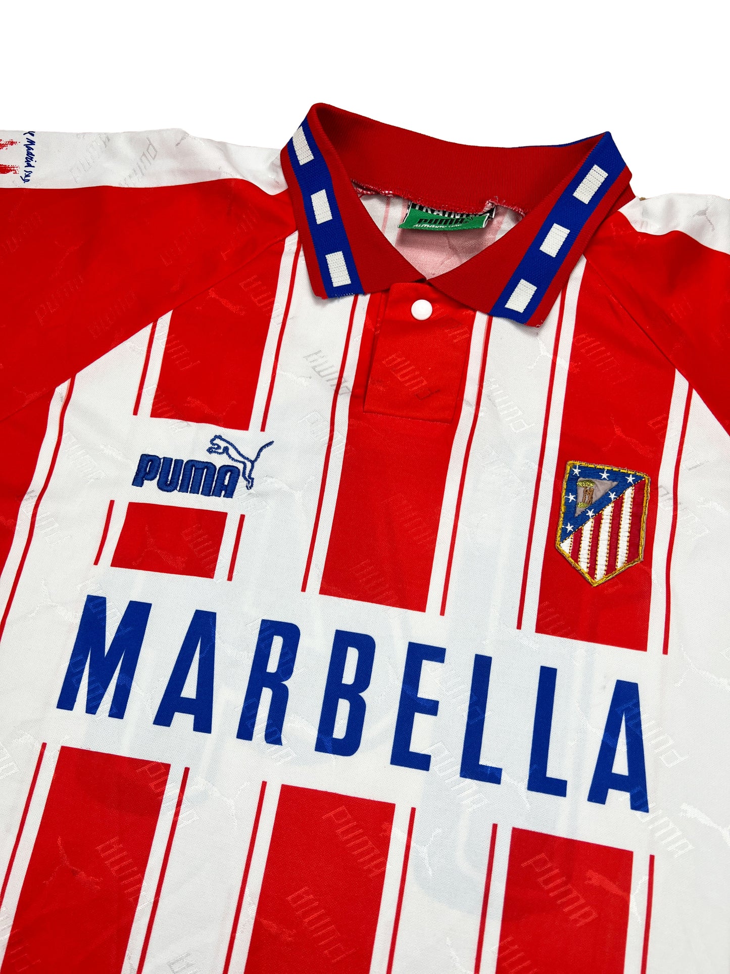 Atletico Madrid 1994-95 Heim Trikot & Shorts XL puma