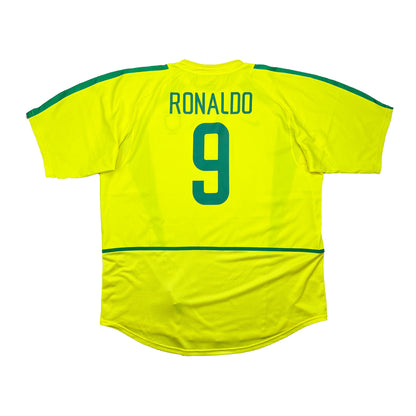 Brasilien 2002-04 "Ronaldo" Heim Trikot XXL nike