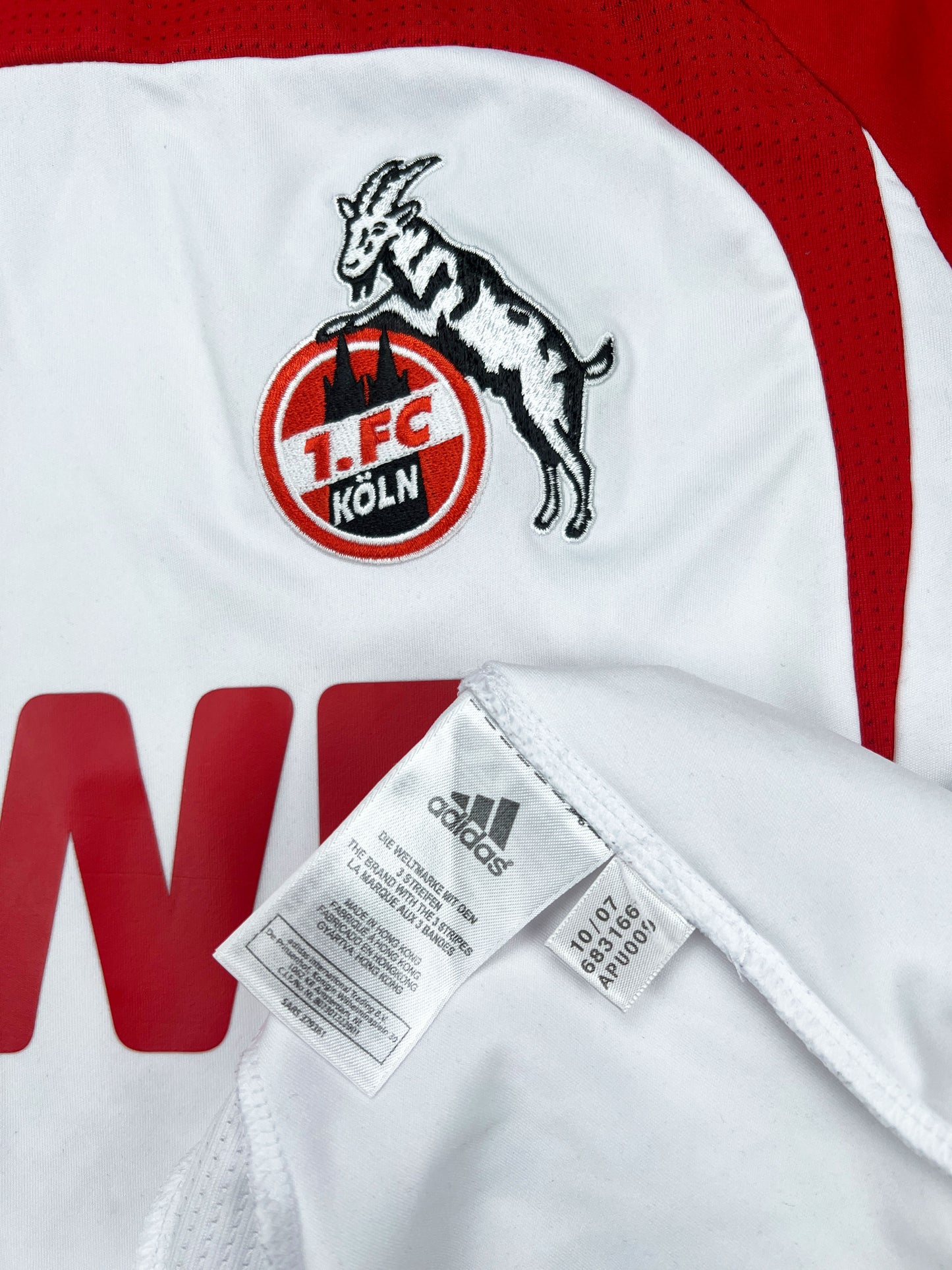 1.FC Köln 2007-08 "Novakovic" Heim Trikot L adidas