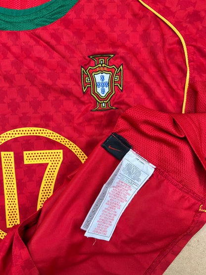 Portugal 2004-06 "C.Ronaldo" Heim Trikot L nike total 90