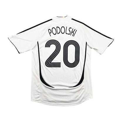 Deutschland 2006 "Podolski" Heim Trikot L adidas DFB