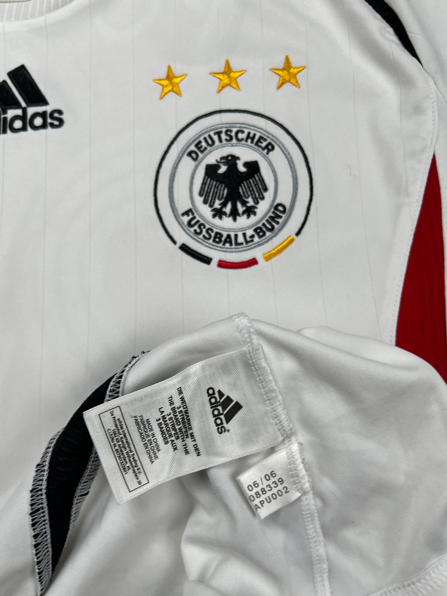 Deutschland 2006 "Podolski" Heim Trikot L adidas DFB