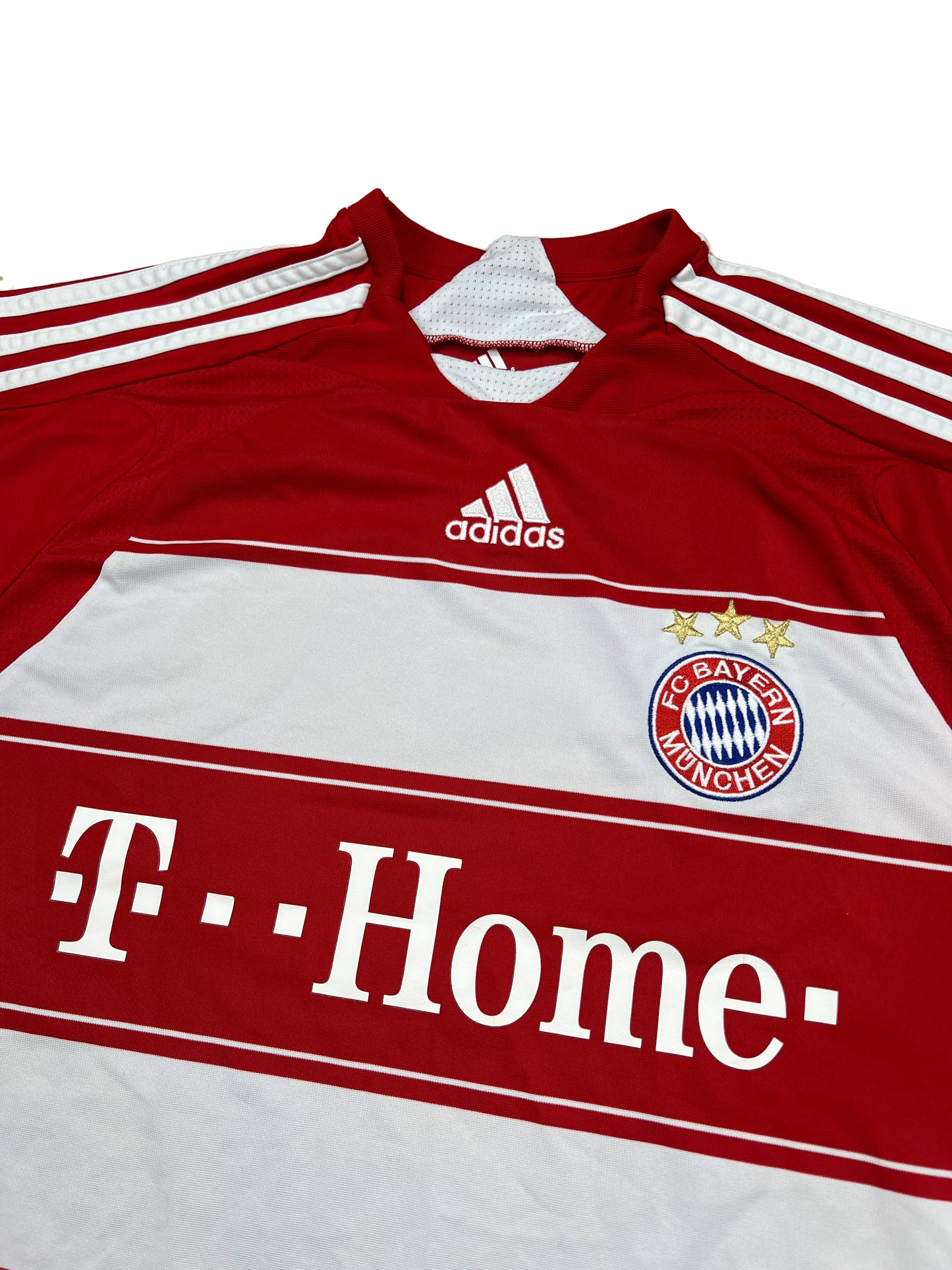 Bayern München 2007-08 "Podolski" Heim Trikot XS adidas