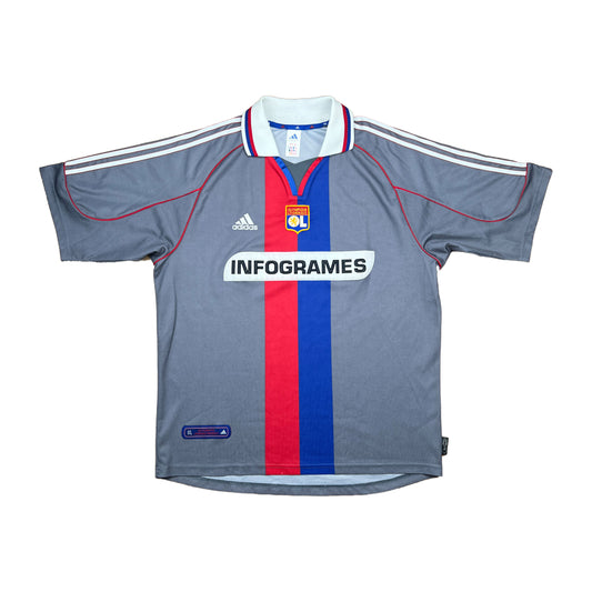 Olympique Lyonnais 2000-01 Auswärts Trikot L adidas