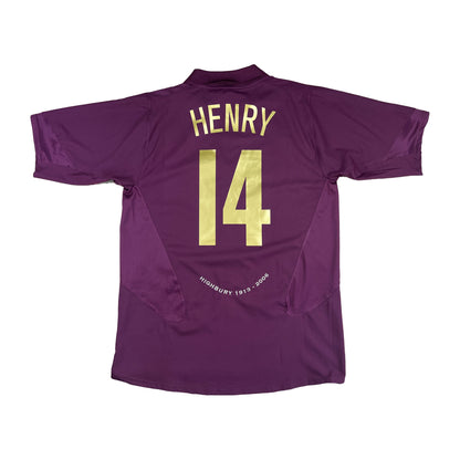 Arsenal 2005-06 "Henry" Heim Trikot "L" *Highbury* nike