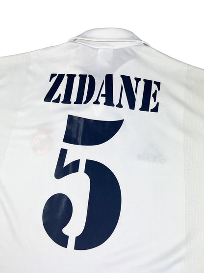 Real Madrid 2001-02 "Zidane" Heim Trikot "L" adidas *100 Jahre Jubiläum*