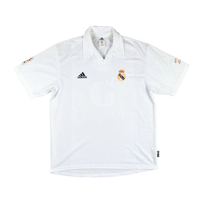 Real Madrid 2001-02 "Zidane" Heim Trikot "L" adidas *100 Jahre Jubiläum*