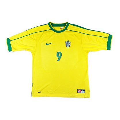 Brasilien 1998 "Ronaldo" Heim Trikot "L" Nike