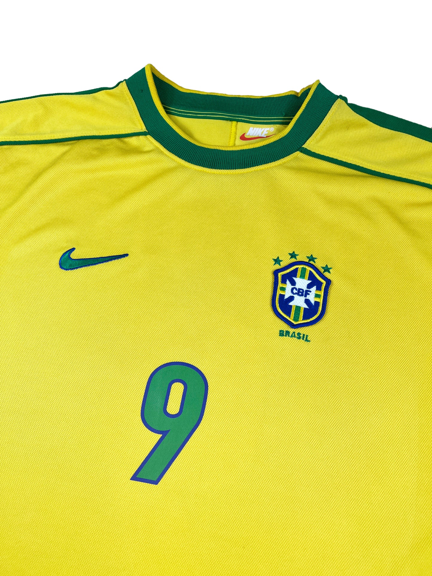 Brasilien 1998 "Ronaldo" Heim Trikot "L" Nike