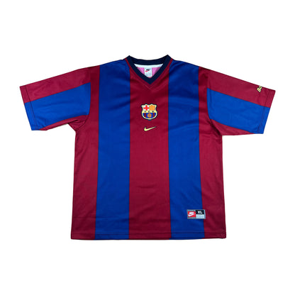 Barcelona 1998-99 "Rivaldo" Heim Trikot "XL" nike