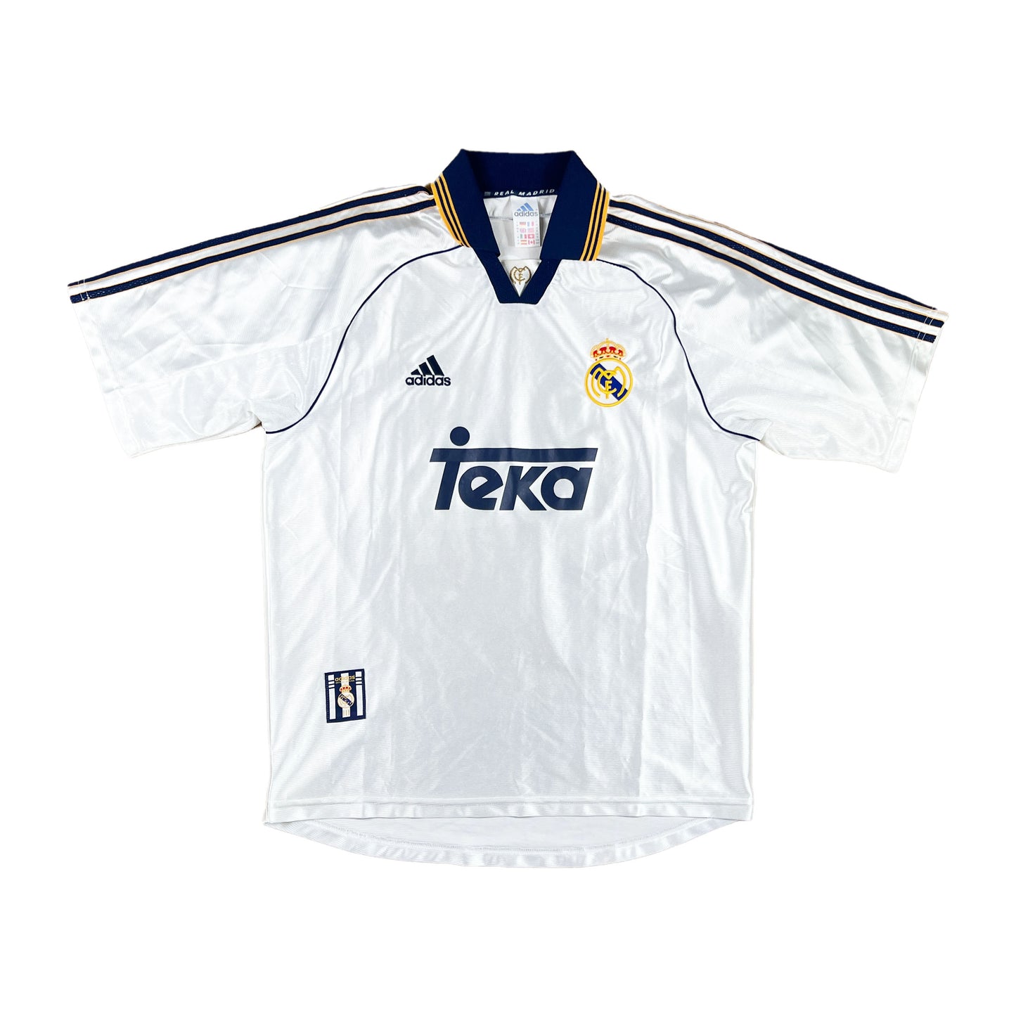 Real Madrid 1998-00 "Guti Hernandez" Heim Trikot "M" adidas