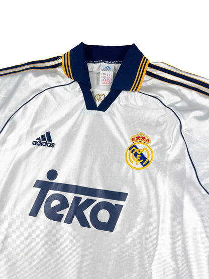 Real Madrid 1998-00 "Guti Hernandez" Heim Trikot "M" adidas