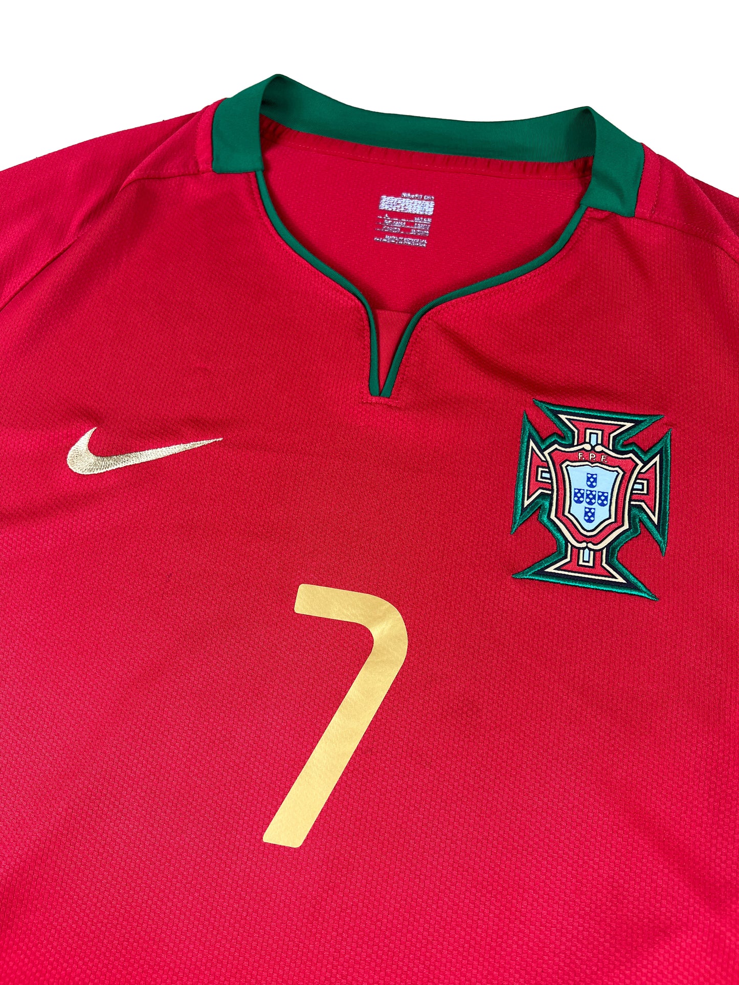 Portugal 2008 "Cristiano Ronaldo" Heim Trikot "L" Nike