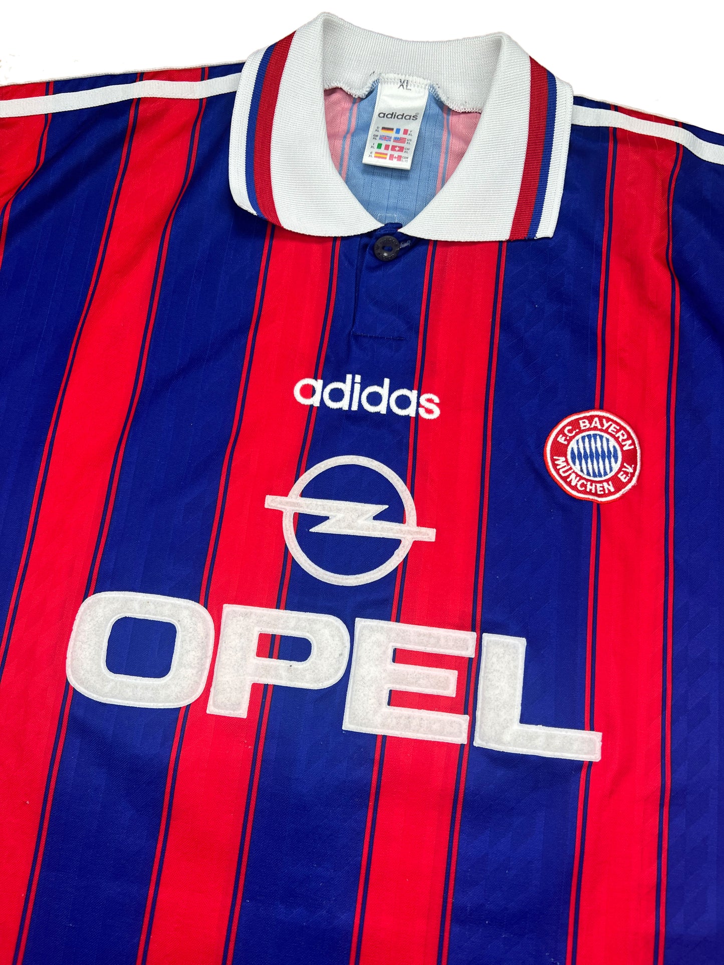 FC Bayern München 1995-97 "Matthäus" Heim Trikot XL adidas