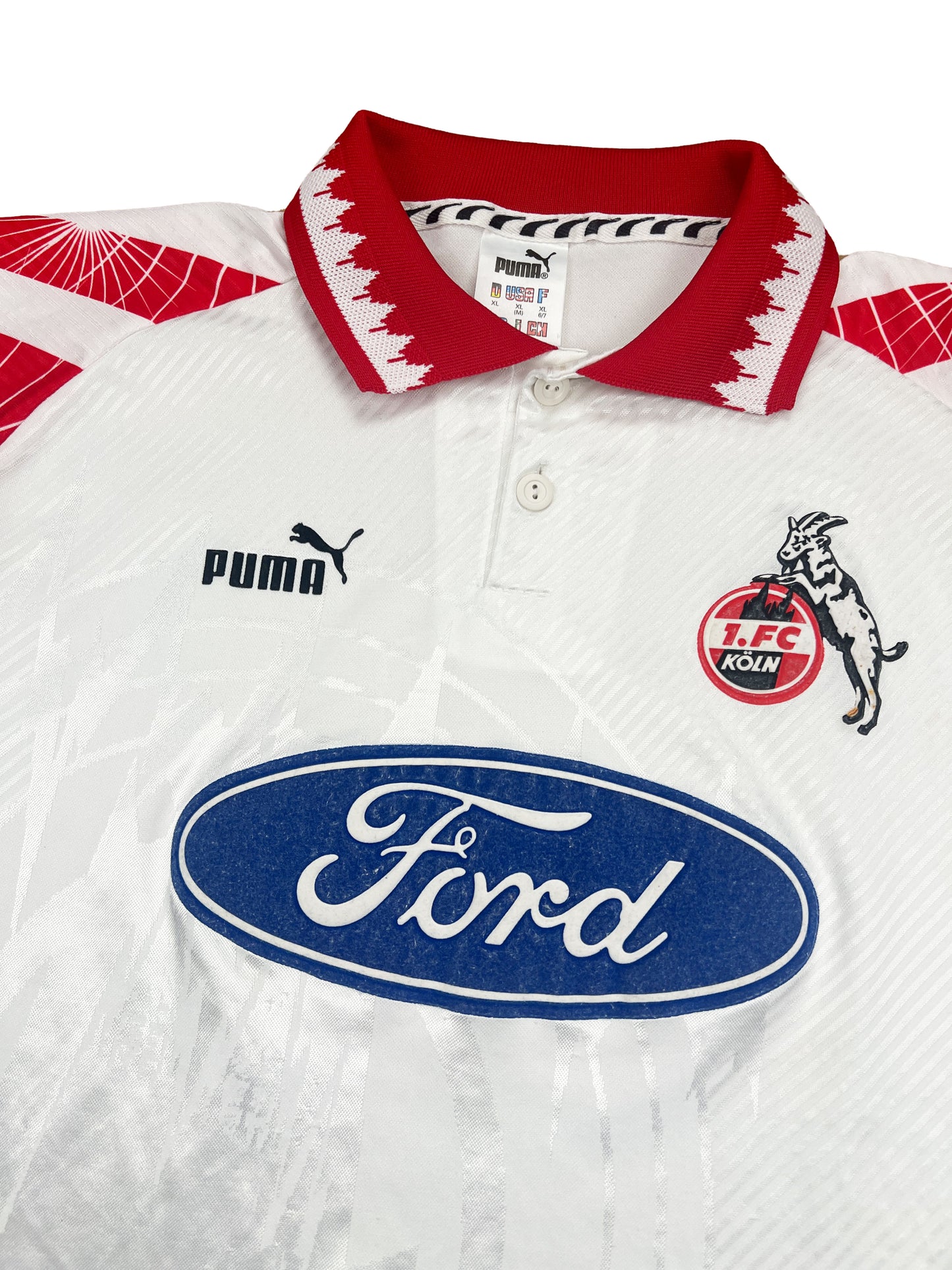 1.FC Köln 1996-97 Heim Trikot XL puma