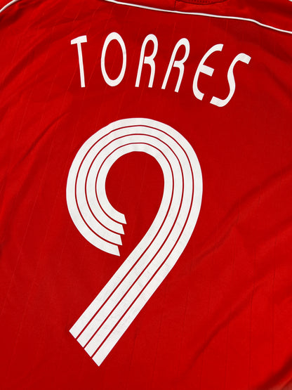 Liverpool 2006-08 "Fernando Torres" Heim Trikot XXL adidas