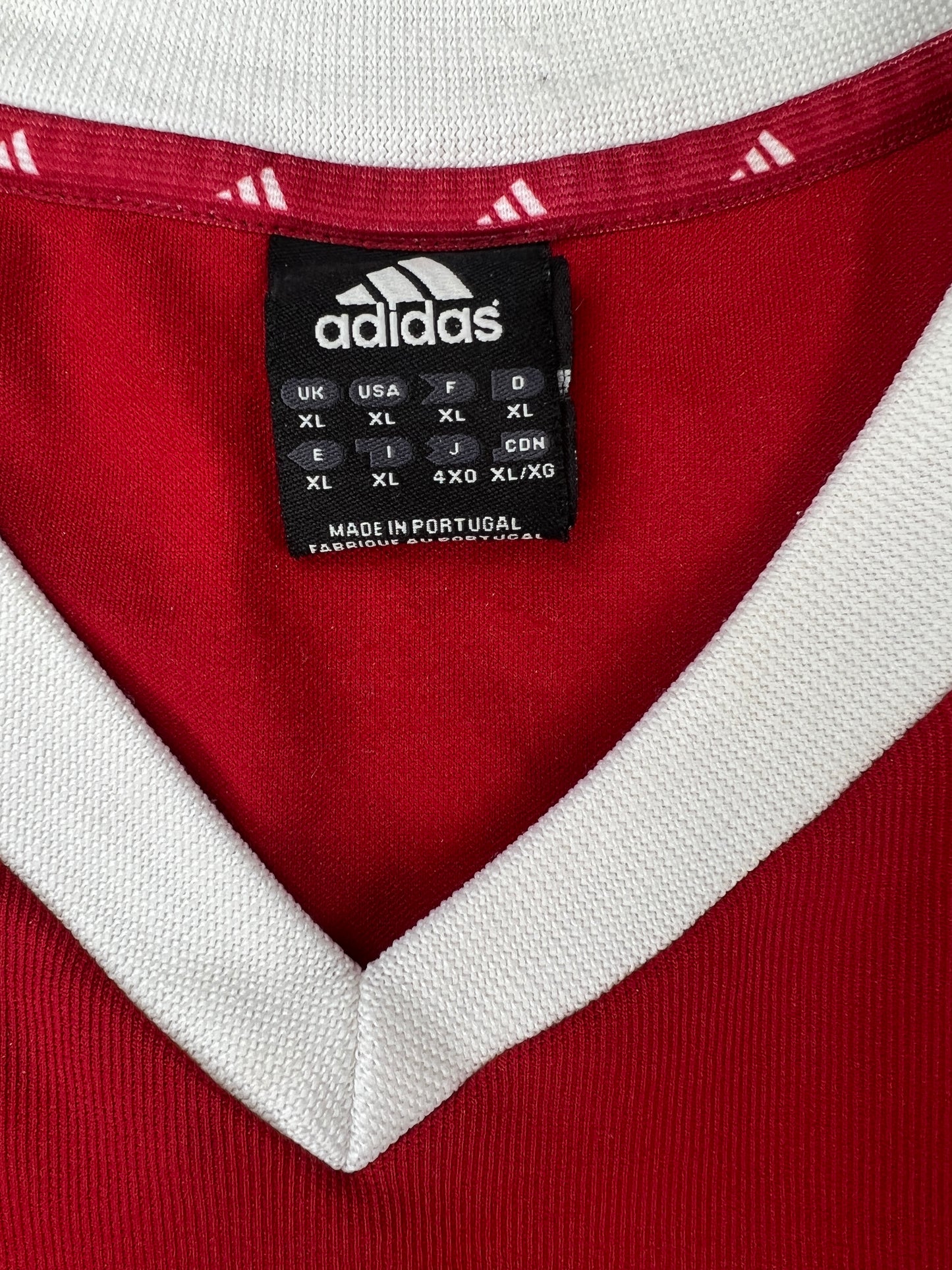 Benfica 2002-03 Heim Trikot XL adidas