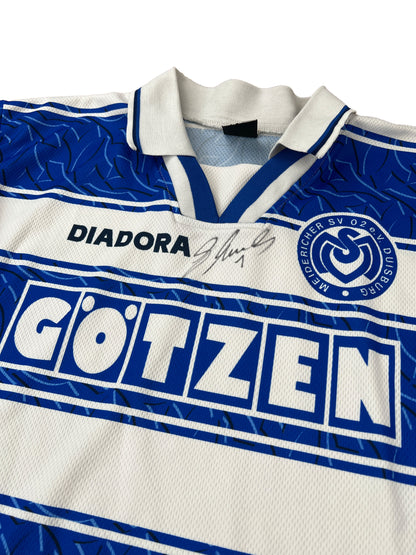 MSV Duisburg 1996-97 Heim Trikot L diadora