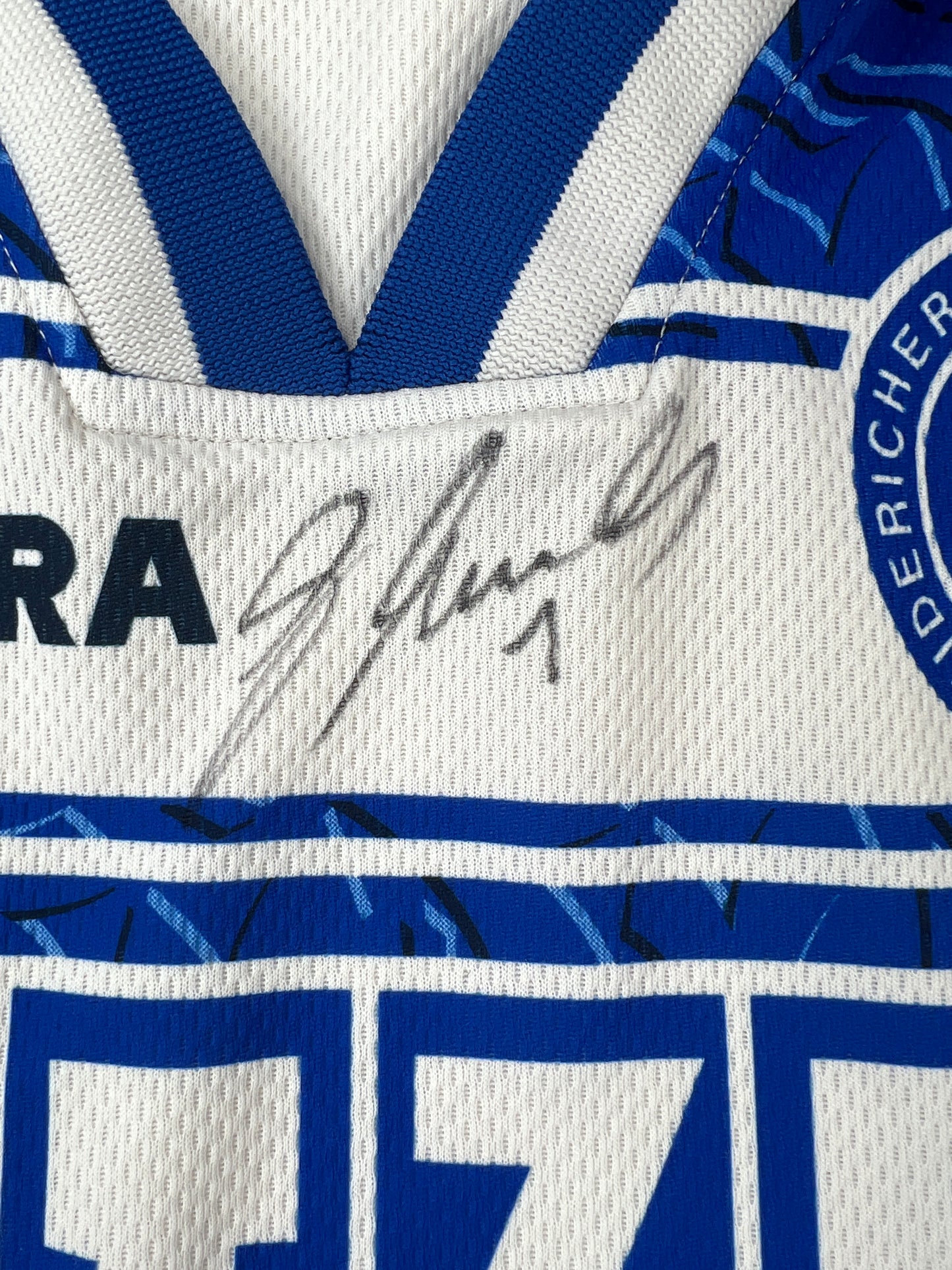 MSV Duisburg 1996-97 Heim Trikot L diadora