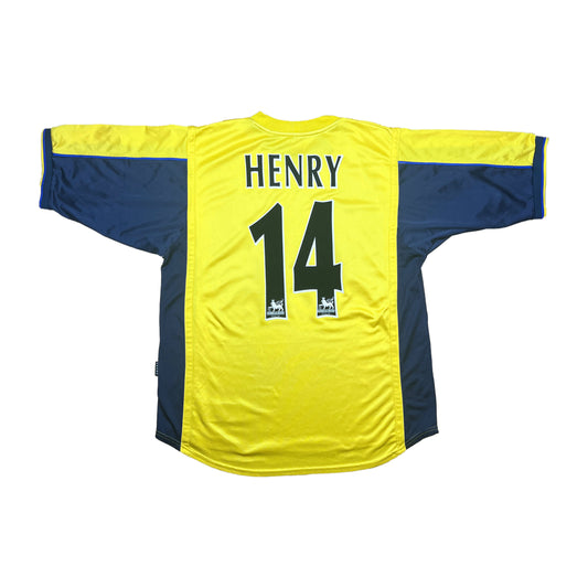 Arsenal 1999-01 "Henry" Auswärts Trikot XL nike