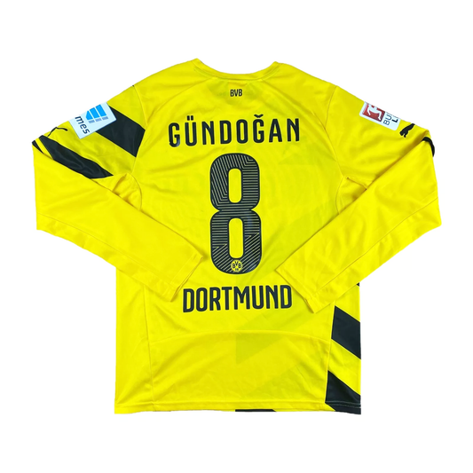 Borussia Dortmund 2014-15 "Gündogan" Heim Trikot M Puma BVB