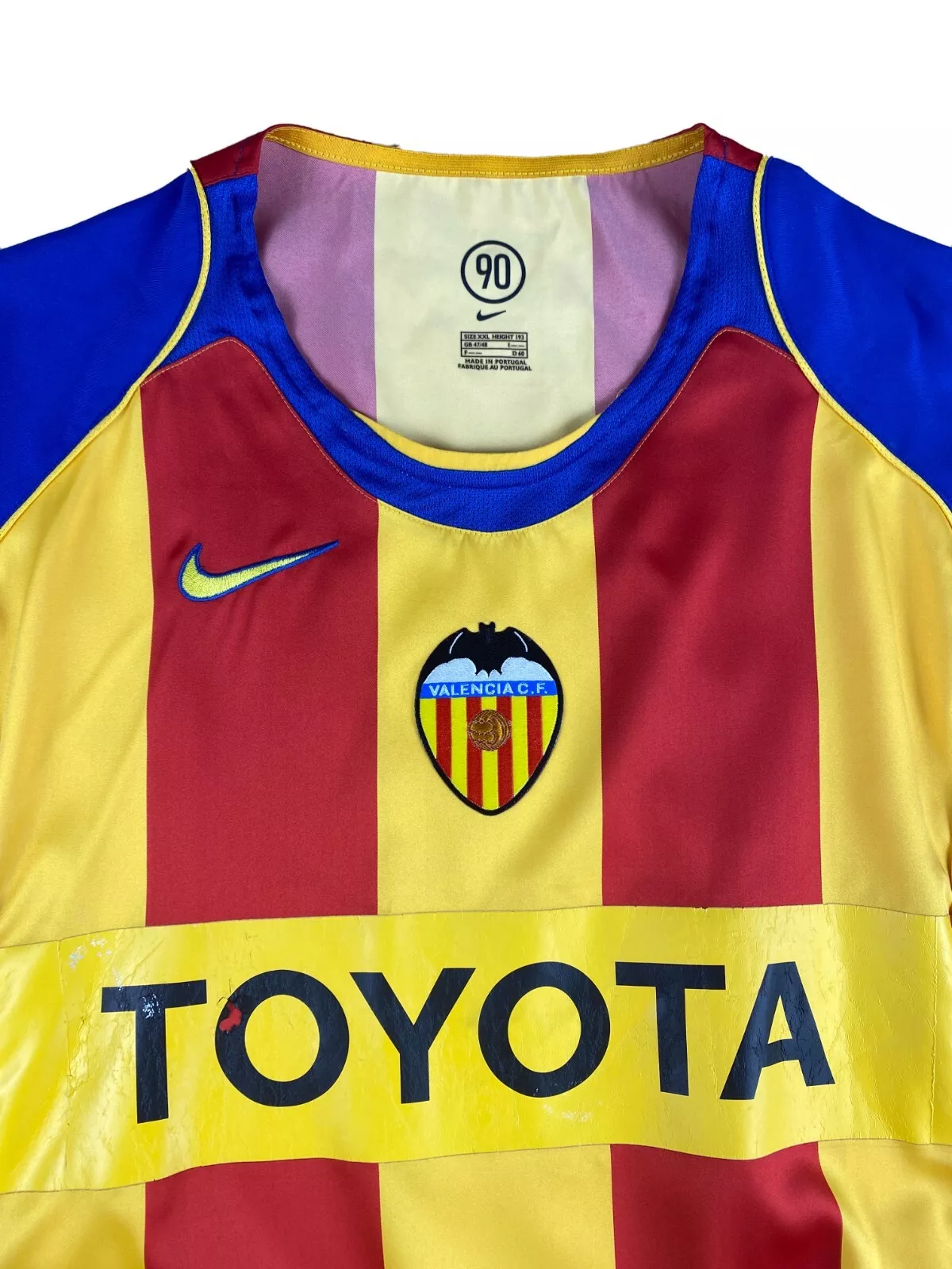 Valencia CF 2004-05 Drittes Trikot XXL nike total 90