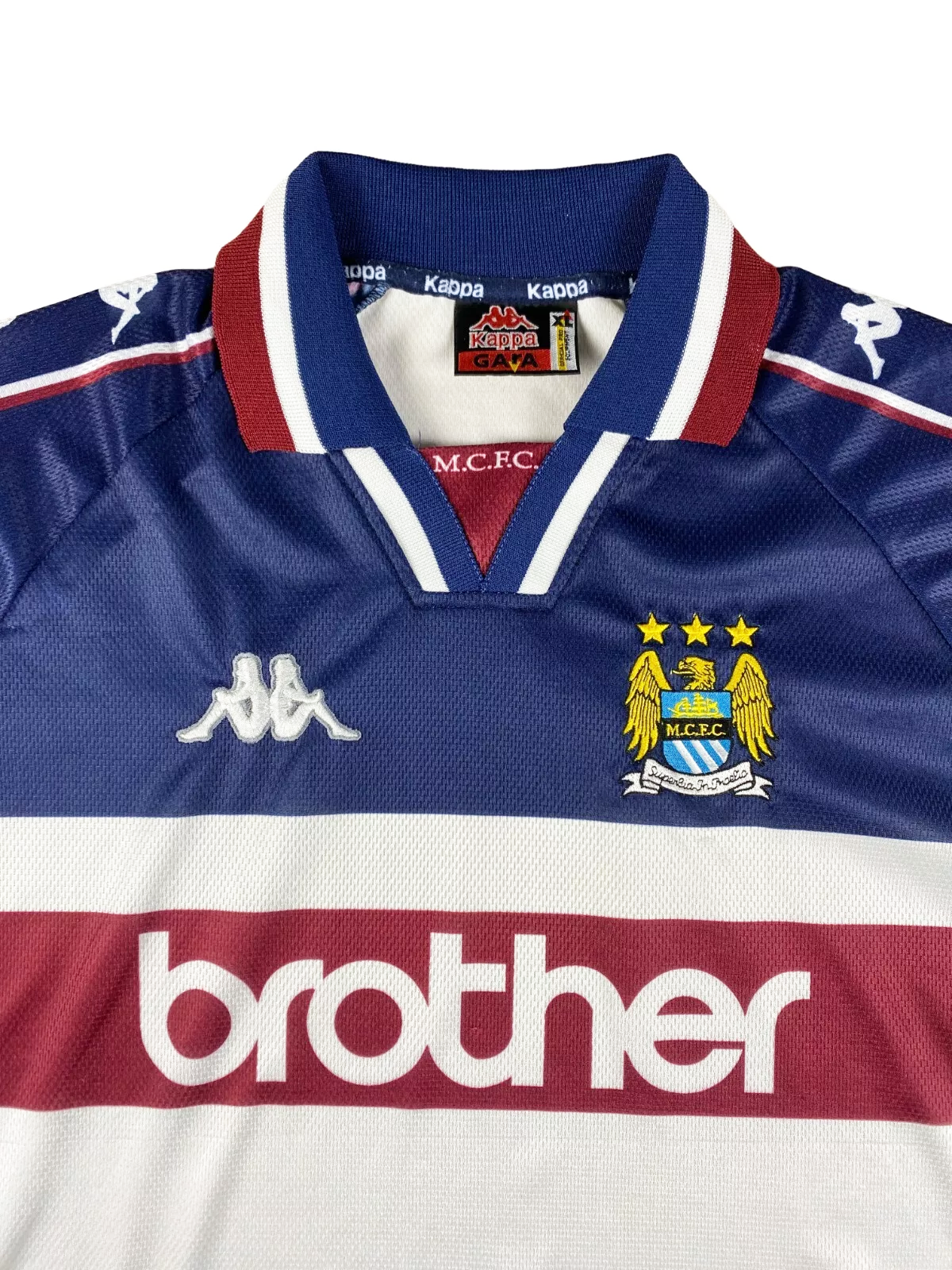 Manchester City 1997-98 Auswärts Trikot XL kappa