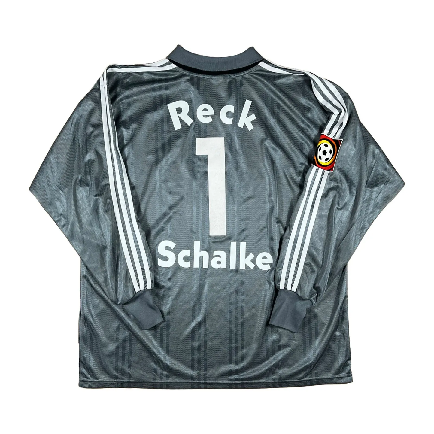 Schalke 04 2001-02 "Reck" Torwart Trikot XXL adidas "Spielvorbereitet*