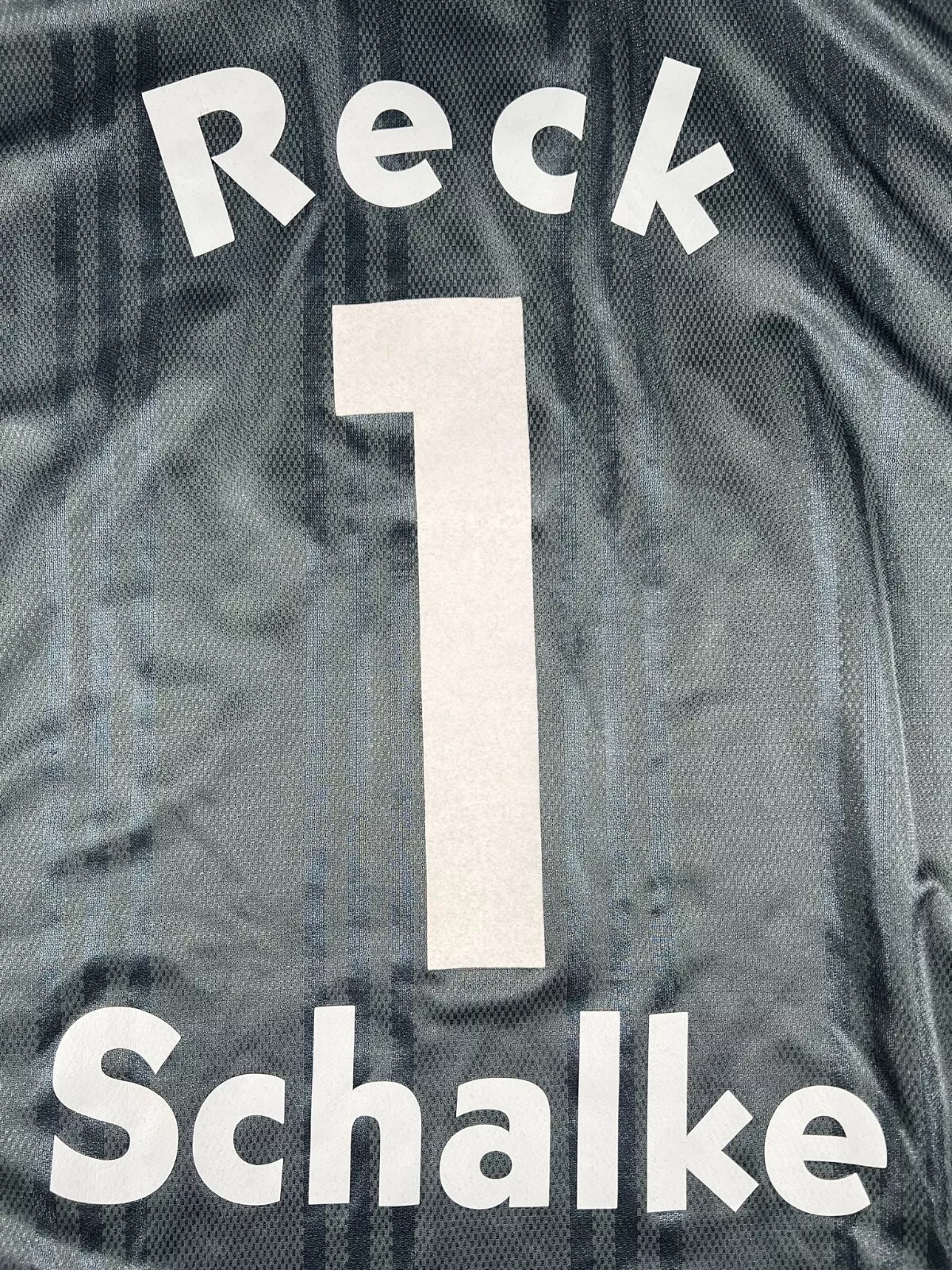 Schalke 04 2001-02 "Reck" Torwart Trikot XXL adidas "Spielvorbereitet*