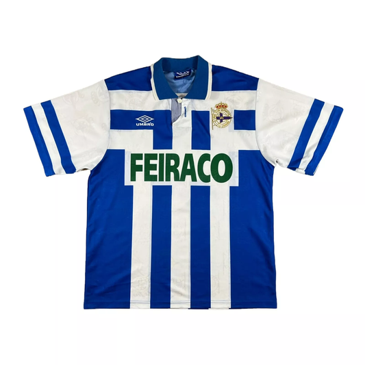 Deportivo La Coruña 1993-94 Heim Trikot L umbro