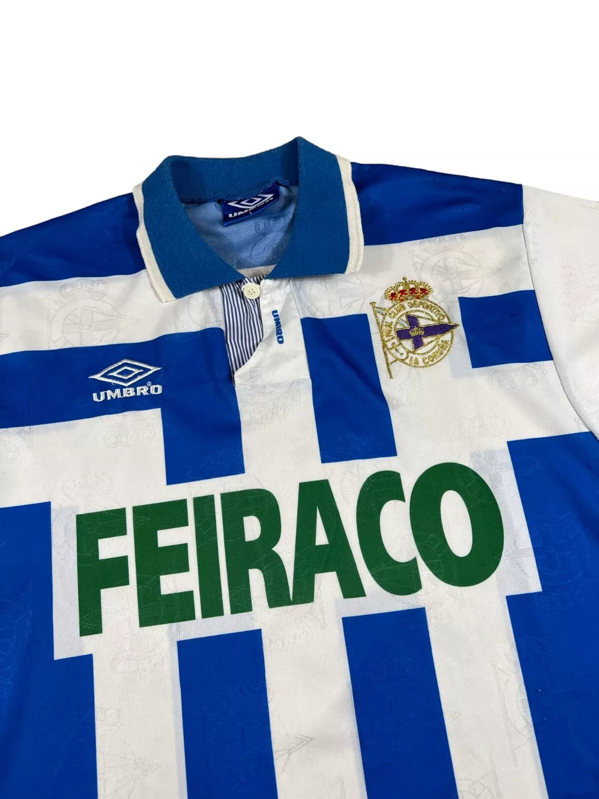 Deportivo La Coruña 1993-94 Heim Trikot L umbro