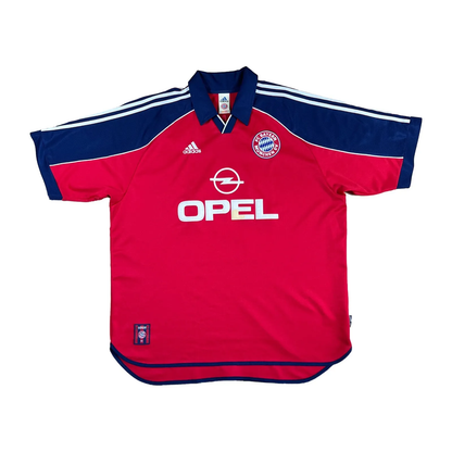 Bayern München 1999-01 "Elber" Heim Trikot XXL adidas