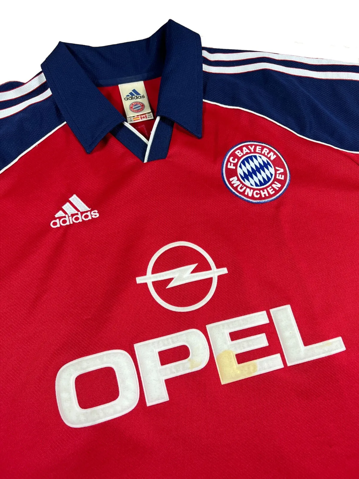 Bayern München 1999-01 "Elber" Heim Trikot XXL adidas