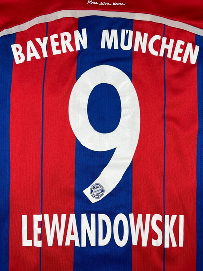 Bayern München 2014-15 "Lewandowski" Heim Trikot M adidas