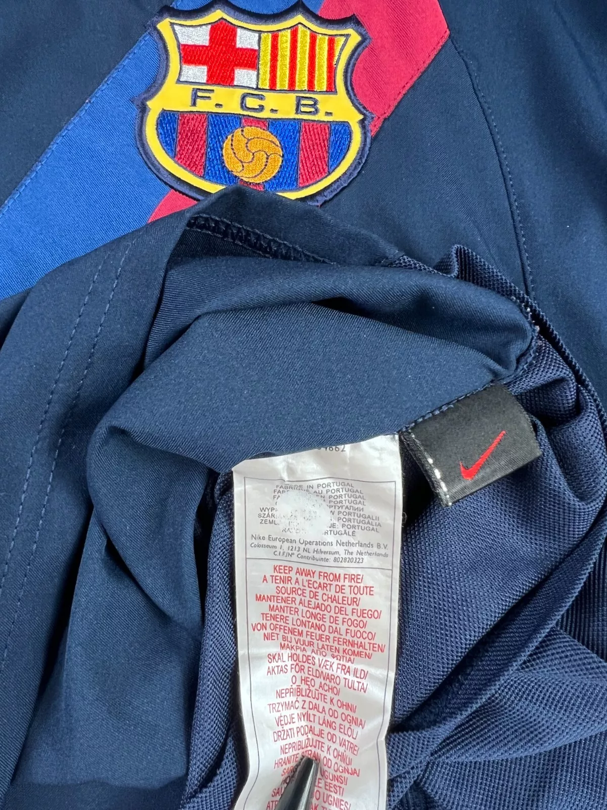 Barcelona 2002-03 "Riquelme" Auswärts Trikot L nike