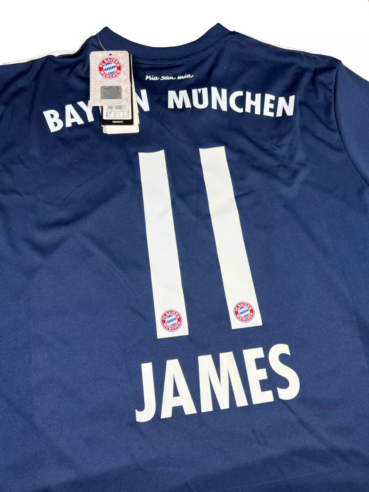 Bayern München 2017-18 "James" Auswärts Trikot XL adidas