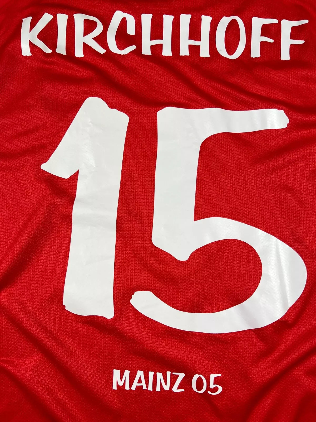 FSV Mainz 05 2010-11 "Kirchhoff" Heim Trikot L nike *Spielertrikot*