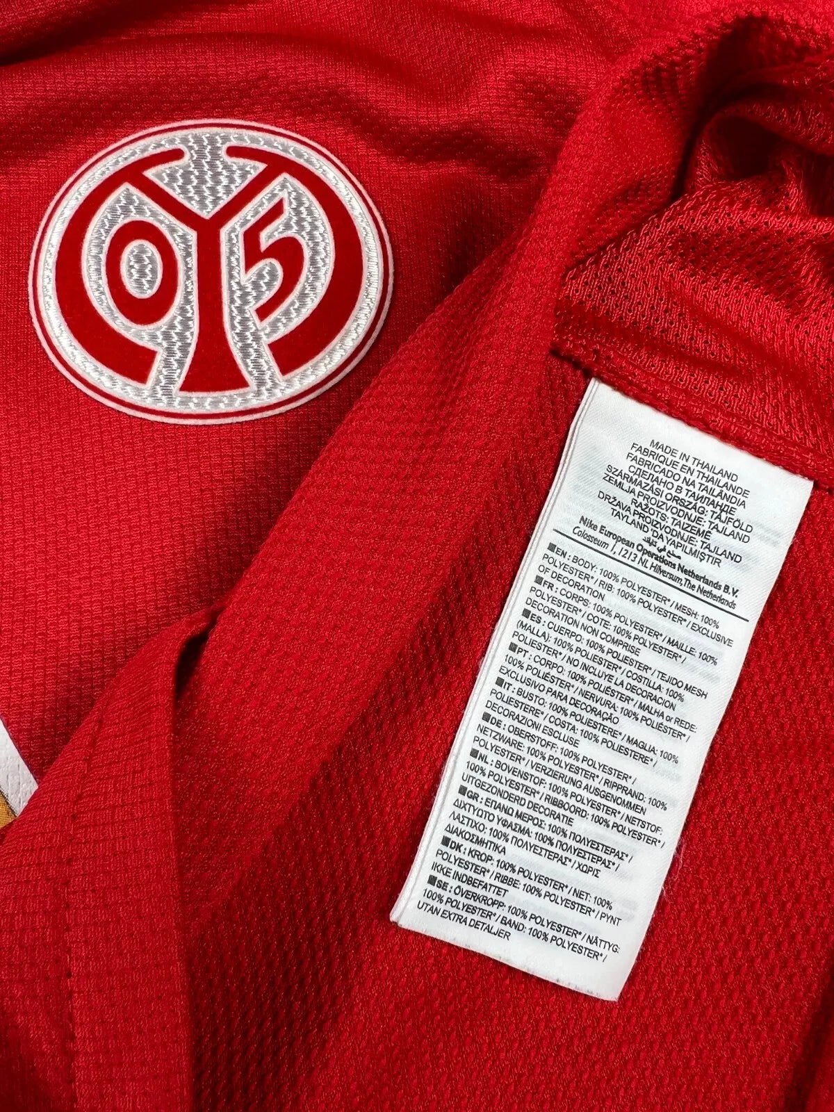 FSV Mainz 05 2010-11 "Kirchhoff" Heim Trikot L nike *Spielertrikot*