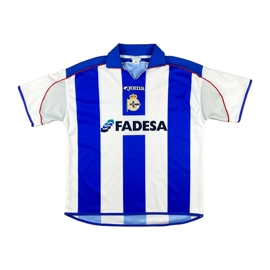 Deportivo La Coruña 2001-02 Heim Trikot L joma