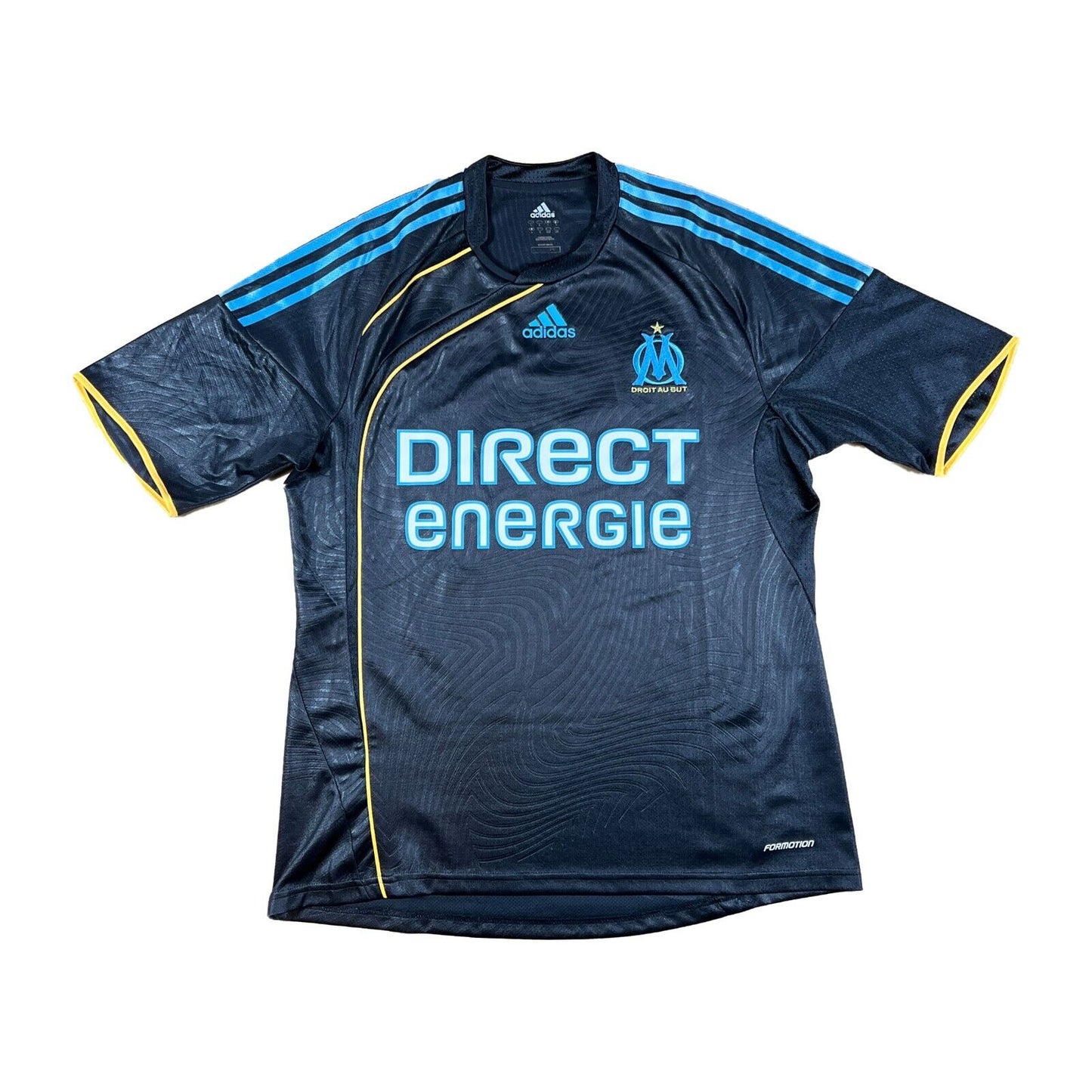 Olympique Marseille 2009-10 Ausweich Trikot L *FORMOTION*